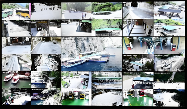 青島旅游景點監控安裝，景區視頻監控系統解決方案